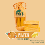 Pumpkin Yak Chews for Dogs
