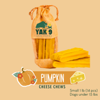 Pumpkin Yak Chews for Dogs