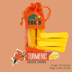 Turmeric Yak Milk Chews for Dogs