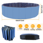 Foldable Pet Swimming Pool PVC Kiddie Baby Dog Swim Pool