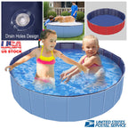 Foldable Pet Swimming Pool PVC Kiddie Baby Dog Swim Pool
