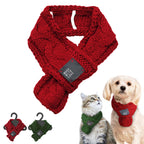 Thick Warm Scarf for Dogs - Cute Pet Scarf