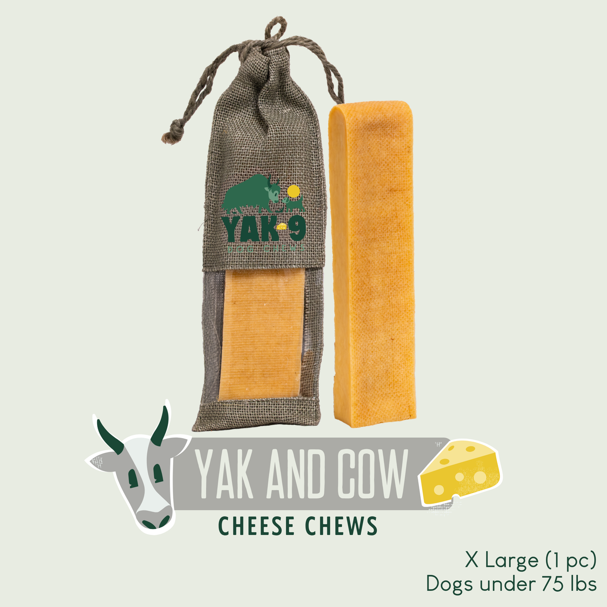 Yak and Cow Milk Chews for Dogs