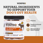 Dog Gut Health Supplement – Plasma-Powered Soft Chews for Dog Immune Health Support & Gut Health, Made with Natural Ingredients for Dogs of All Breeds & Sizes - 60 Count