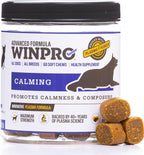 Calming Chews for Dogs – Plasma-Powered Soft Chews to Promote Relaxation and Calming Effect – Made with Natural Ingredients, Grain-Free - Suitable for All Breeds & Sizes – 60 Count