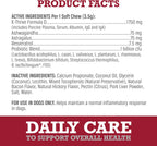Pet Daily Care Chews for Dogs, 60 Soft Chews, Plasma Powered, Grain Free Supplement for Dogs with Probiotics to Support A Healthy Immune System